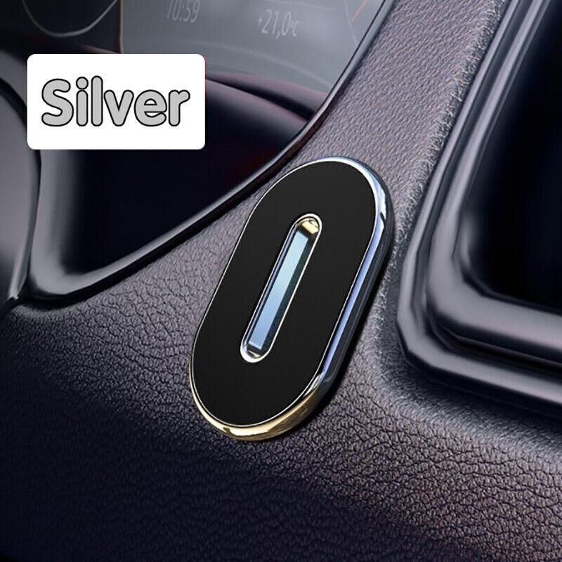 In Car Magnetic Phone Holder Dashboard Mount Stand Bracket For Mobile Phone Gps - Silver