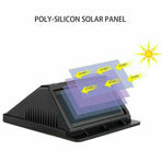 4Pcs 20 Led Solar Powered Pir Motion Sensor Light Garden Outdoor Security Lights