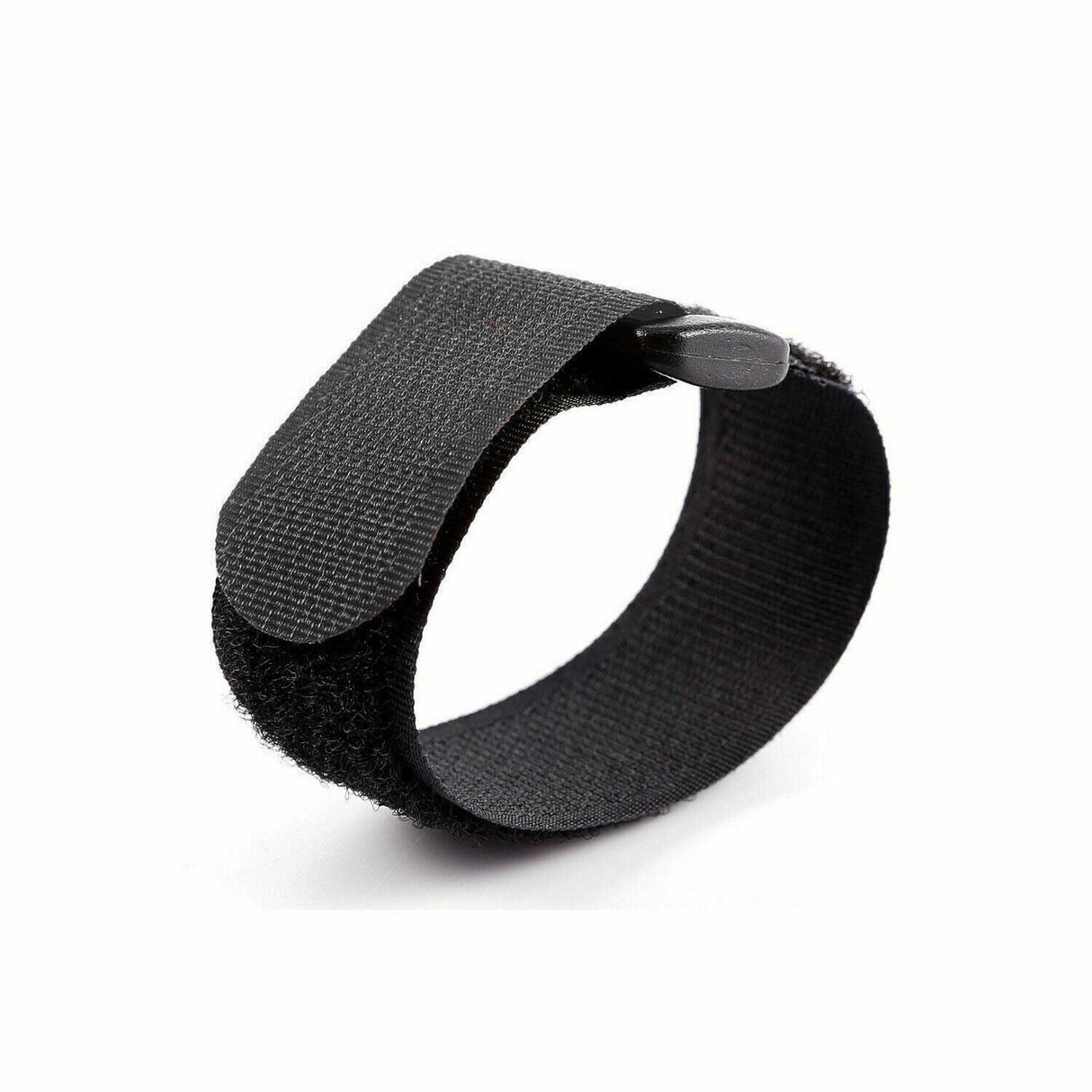 Magic Cable Ties Reusable Winder Coded Organiser Cords Hook Loop Black - 20*300mm  20PCS