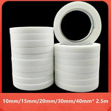 Double Sided White Pe Foam Sticky Tape Mounting Diy Craft Strong Adhesive 2.5M - Close-Up Angle
