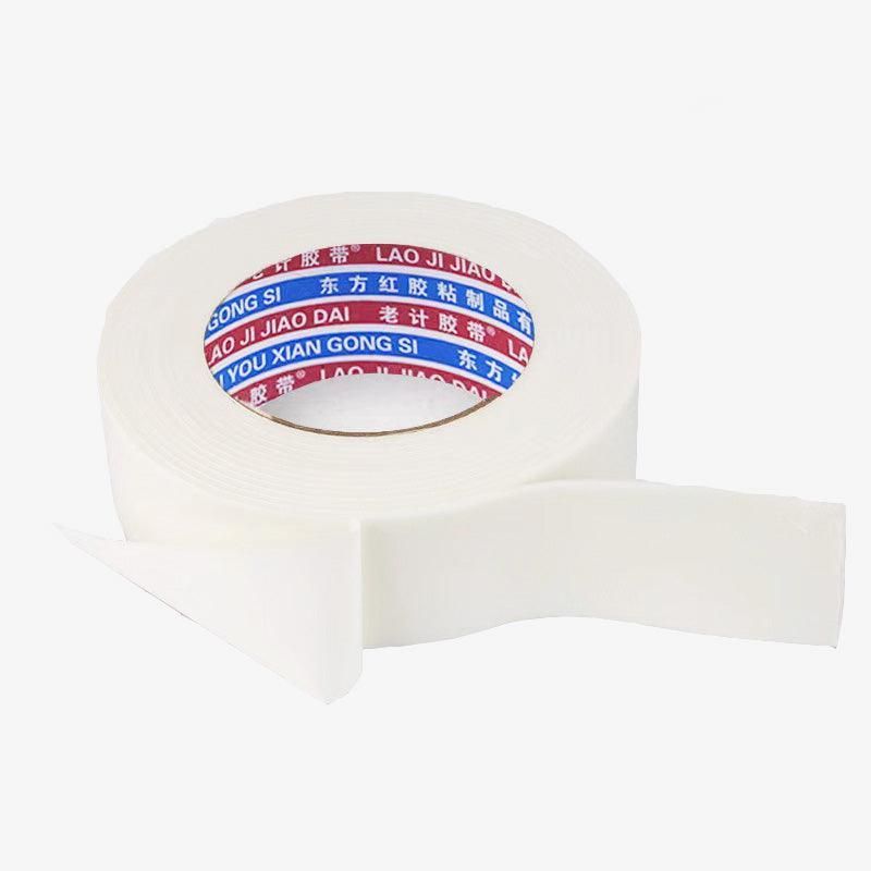 Double Sided White Pe Foam Sticky Tape Mounting Diy Craft Strong Adhesive 2.5M