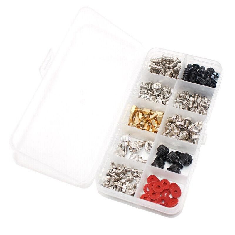 228Pcs Computer Pc Screws Kit Case Motherboard For Cd-Rom Hard Disk Repair Tool