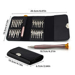 25 in 1 Precision Screwdriver Set Mini Repair Tool Kit for Phone Glasses Watch