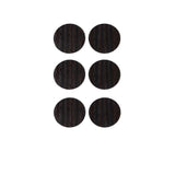 54 X Self Adhesive Decorative Screw Cover Caps Holes Cams Furniture Kitchen 20mm - PC 104 - Low Angle