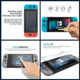 2X For Nintendo Switch Screen Protector 9H Full Cover Tempered Glass Au Stock - Side View