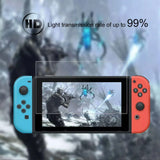 2X For Nintendo Switch Screen Protector 9H Full Cover Tempered Glass Au Stock - Top-Down View