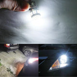 2X Ba15S 50 Smd Led - Bright White 1156 Brake Reverse Light Bulb Globe Lamp 12V - Rear View