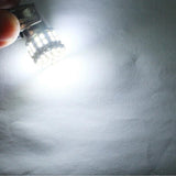 2X Ba15S 50 Smd Led - Bright White 1156 Brake Reverse Light Bulb Globe Lamp 12V - Close-Up Angle