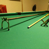 2PCS Pool Snooker Billiard Table Cue Rest Cross And Spider Jigger Brass Set - Close-Up Angle