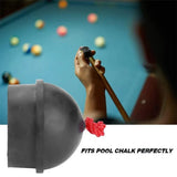 2PCS Rubber Chalk Holder for Billiard Pool Snooker Table Cue Stick Club AU STOCK - Side View