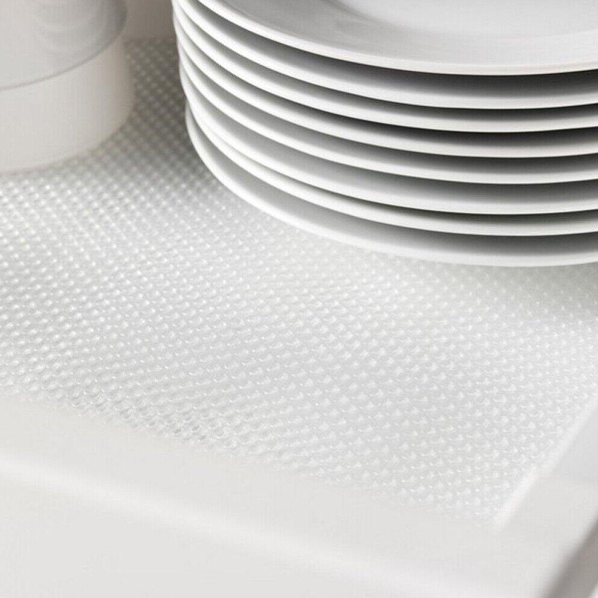 5 Roll EVA Anti Moisture Drawer Mat Cabinet Pad Kitchen Dustproof Placemat - Pink Diamond-30*150cm