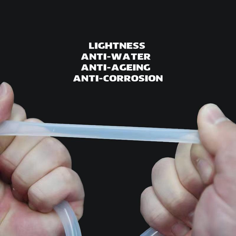 Food Grade Transparent Silicone Rubber Tube Hose Pipe Clear Beer Milk Soft 1M - 10*16mm