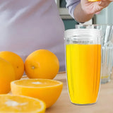 Blender Cups 32OZ 24OZ 18OZ Replacement Accessories Juicer Ice Crushing Blades - 32oz - Close-Up Angle