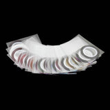 32Pcs Nail Striping Tape Metallic Laser Line Sticker Rolls Manicure Diy Mixed Au - Extra Image
