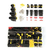 352PCS 12V Waterproof Electrical Wire Connector Plug Terminal Kit 1/2/3/4 Pin - Side View