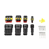 352PCS 12V Waterproof Electrical Wire Connector Plug Terminal Kit 1/2/3/4 Pin