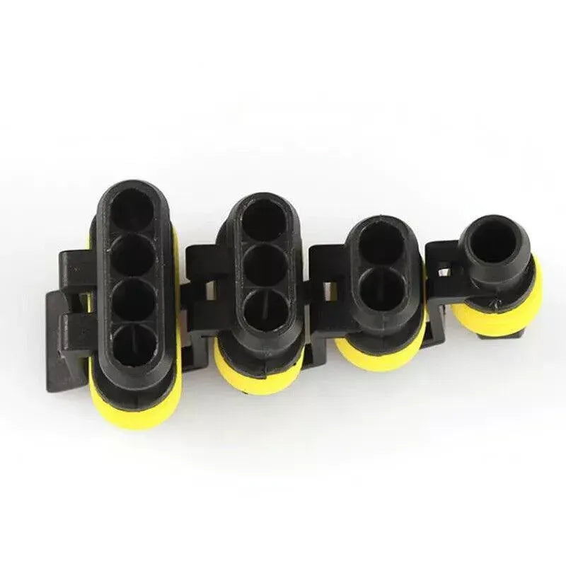 352PCS 12V Waterproof Electrical Wire Connector Plug Terminal Kit 1/2/3/4 Pin