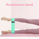 Aolikes Resistance Booty Bands Hip Circle Loop Bands Set Gym Home Exercise Au - Close-Up Angle