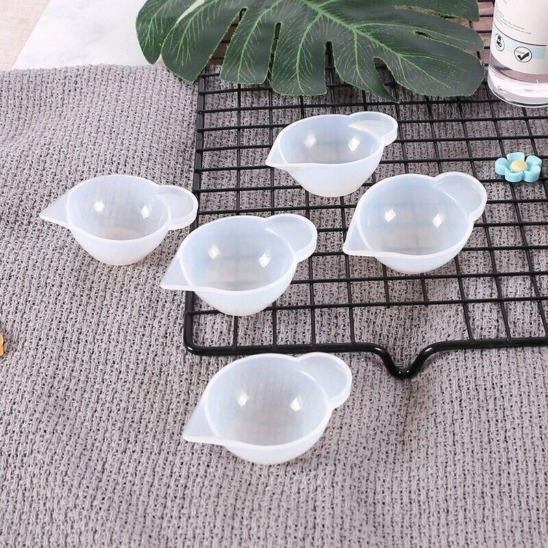 36PCS Silicone Resin Mixing Cups Jewelry Mold Kit for Epoxy UV Craft DIY Casting