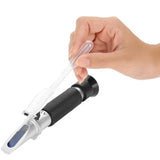 58-90% Honey Refractometer Calibration Refractometer Honey Moisture Meter Au - Top-Down View