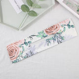 New Deft Bun Knotted Wire Hair Band Print Headband Twist Maker Hair Accessories - Coffee 03 - Extra Image
