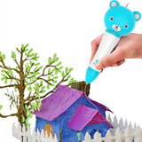 10/20 Colours 5m 1.75mm PLA Refill Filament Consumable for 3D Printer Drawing Pen - Consumables (10M*10Colours) - 45-Degree Angle