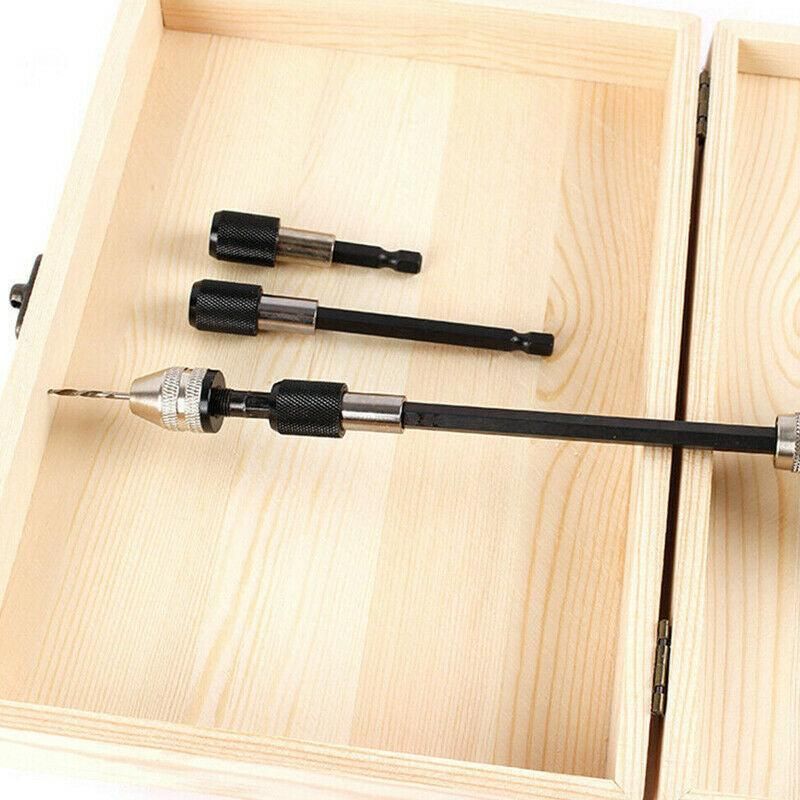 3PCS Screwdriver Bit Extension Set 1/4 Hex Shank Quick Release Drill Adapter Kit