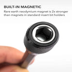 3PCS Screwdriver Bit Extension Set 1/4 Hex Shank Quick Release Drill Adapter Kit