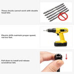 3PCS Screwdriver Bit Extension Set 1/4 Hex Shank Quick Release Drill Adapter Kit