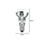 E14 R39 30W Light Bulb for Lava Lamps Screw In Spotlight 240V 3 or 6PCS - 3PCS - Side View