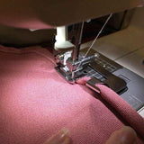 3Pcs Wide Rolled Hem Hemmer Foot For Domestic Sewing Machines Snap On Presser Au - 45-Degree Angle