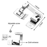 3Pcs Wide Rolled Hem Hemmer Foot For Domestic Sewing Machines Snap On Presser Au - Extra Image