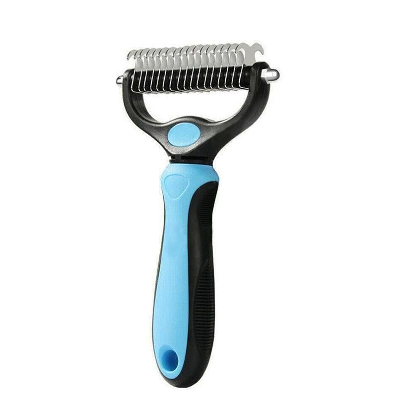 Dog Pet Cat Grooming Comb Brush Undercoat Rake Dematting Deshedding Trimmer Tool