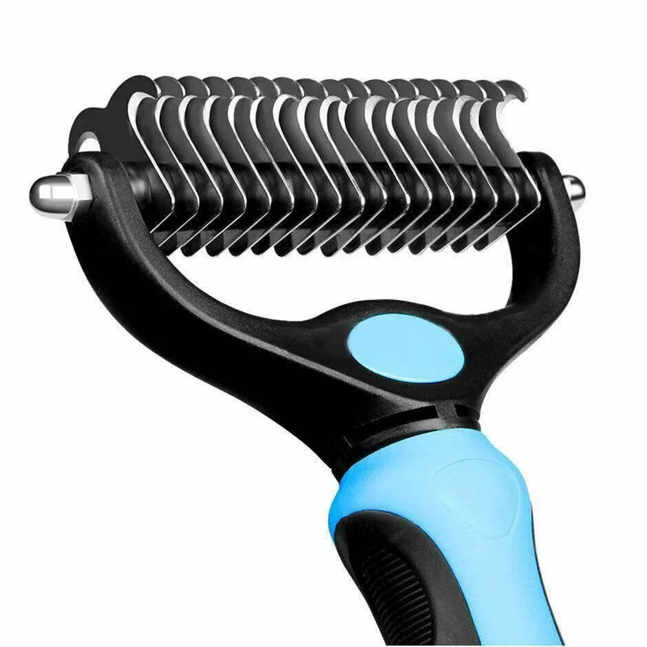 Dog Pet Cat Grooming Comb Brush Undercoat Rake Dematting Deshedding Trimmer Tool
