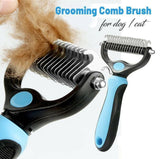 Dog Pet Cat Grooming Comb Brush Undercoat Rake Dematting Deshedding Trimmer Tool
