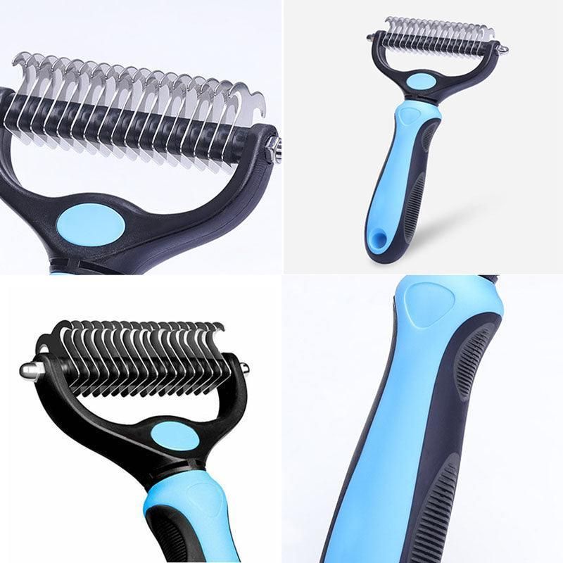 Dog Pet Cat Grooming Comb Brush Undercoat Rake Dematting Deshedding Trimmer Tool