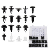 415Pcs Car Body Push Retainer Pin Rivet Trim Plastic Clips Panel Moulding Kit