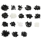 415Pcs Car Body Push Retainer Pin Rivet Trim Plastic Clips Panel Moulding Kit