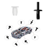 415Pcs Car Body Push Retainer Pin Rivet Trim Plastic Clips Panel Moulding Kit