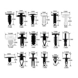 415Pcs Car Body Push Retainer Pin Rivet Trim Plastic Clips Panel Moulding Kit