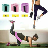 Aolikes Resistance Booty Bands Hip Circle Loop Bands Set Gym Home Exercise Au - 45-Degree Angle