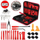 45X Car Trim Removal Tool Auto Hand Plastic Pry Bar Panel Door Clip Interior Set