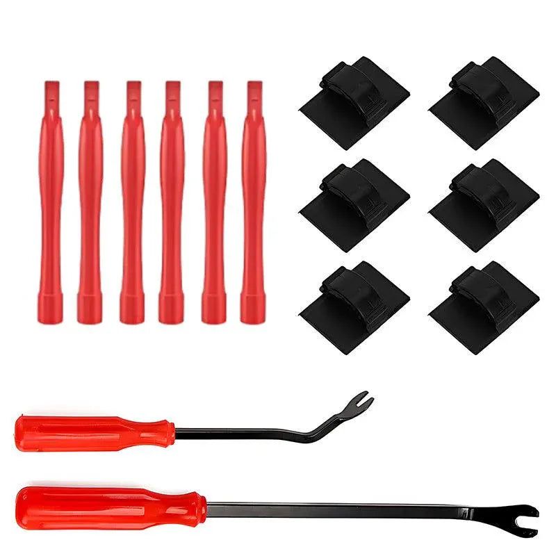 45X Car Trim Removal Tool Auto Hand Plastic Pry Bar Panel Door Clip Interior Set