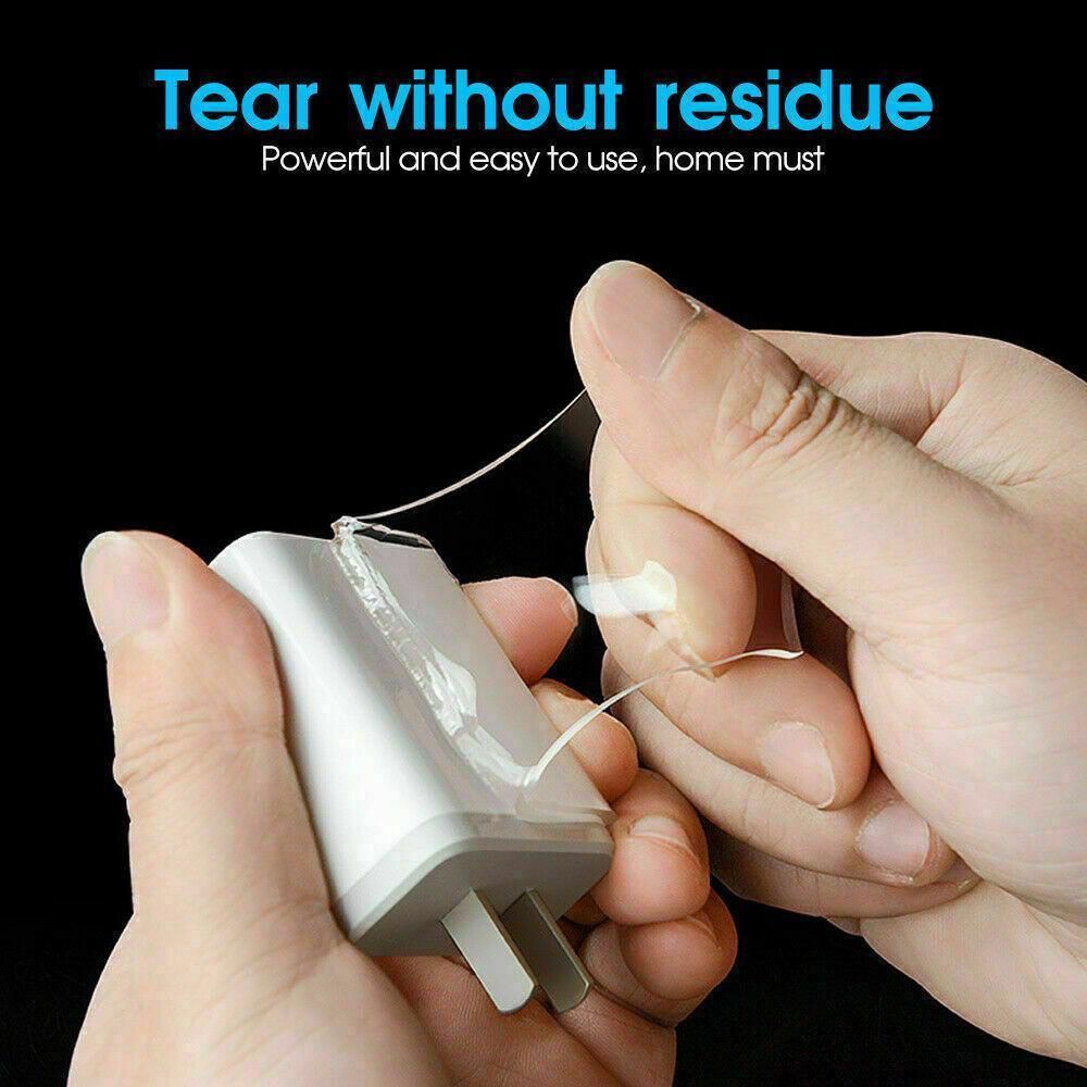 Double Sided Nano Tape Clear Adhesive Traceless Invisible Gel Anti-Slip Au Stock