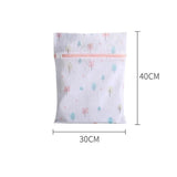 4Pcs Cute Delicates Wash Bag Laundry Lingerie Bra Washing Pack Set Clothes Case - Blue - Extra Image