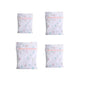 4Pcs Cute Delicates Wash Bag Laundry Lingerie Bra Washing Pack Set Clothes Case - Pink