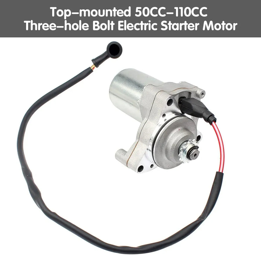 Motorcycle Electric Starter Motor 50CC-110CC Dirt Bike ATV Scooter Replacement