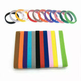12 Colour Soft ID Collars for Puppies and Kittens Adjustable Pet Identifier Bands - 45-Degree Angle