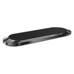 Phone Holder Mount Dashboard Stand for Car Mobile Smartphone Mini Size Grip Pad - Silver -1 Unit