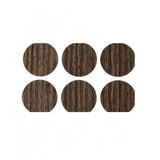 54 X Self Adhesive Decorative Screw Cover Caps Holes Cams Furniture Kitchen 20mm - PC 260